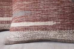 Bedroom Textiles|Cushions^Nkuku Aakash Wool Cushion Cover - Rust