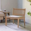 Bedroom|Living^Nkuku Aamani Mango Wood & Cord Occasional Chair - Natural