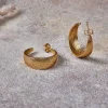 Jewellery & Jewellery Boxes|Jewellery^Nkuku Aavani Earrings - Gold
