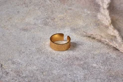 Jewellery & Jewellery Boxes|Jewellery^Nkuku Aavani Ring - Gold