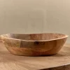 Bowls & Trays|Serving Bowls^Nkuku Adar Mango Wood Bowl