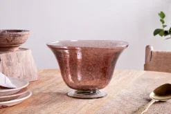Serving Bowls^Nkuku Aderonke Glass Bowl - Plum