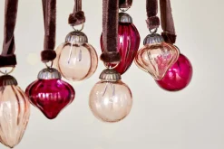 Baubles & Tree Decorations|New Christmas^Nkuku Adisa Bauble Jar - (Set of 16) Ruby & Copper