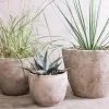 Garden Planters^Nkuku Affiti Clay Planter - Medium
