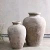 Garden Planters|Garden Décor^Nkuku Affiti Clay Tapered Pot - Large