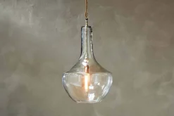 Statement Lighting|Pendant Lighting^Nkuku Agatarla Recycled Glass Pendant - Large