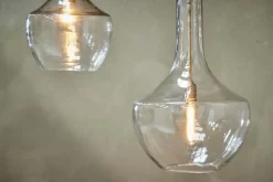 Statement Lighting|Pendant Lighting^Nkuku Agatarla Recycled Glass Pendant - Large