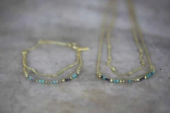 Jewellery & Jewellery Boxes|Jewellery^Nkuku Aja Lolite, Labradorite And Chalcedony Necklace
