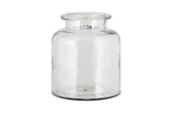 Decorative Home Accessories|Vases^Nkuku Akra Recycled Glass Vase - Clear