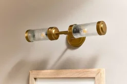 Bathroom Lights|Wall & Spot Lights^Nkuku Akurdi Bathroom Double Wall Lamp