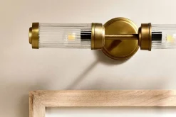 Bathroom Lights|Wall & Spot Lights^Nkuku Akurdi Bathroom Double Wall Lamp