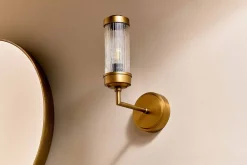 Bathroom Lights|Wall Lights^Nkuku Akurdi Bathroom Single Wall Lamp