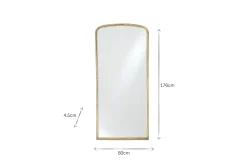 Full Length Mirrors|Bedroom^Nkuku Almora Arched Mirror