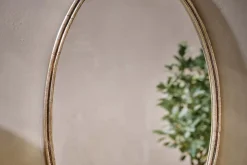 Round Mirrors|Wall Mirrors^Nkuku Almora Oval Mirror
