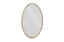 Round Mirrors|Wall Mirrors^Nkuku Almora Oval Mirror