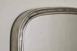 Fireside|Wall Mirrors^Nkuku Almora Wall Mirror - Antique Nickle