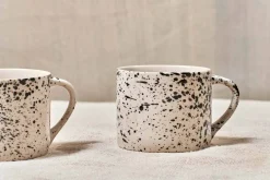 Mugs^Nkuku Ama Splatter Mug - Short (Set of 2)