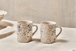 Mugs^Nkuku Ama Splatter Mug - Tall (Set of 2)