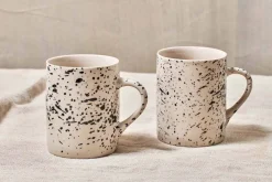 Mugs^Nkuku Ama Splatter Mug - Tall (Set of 2)