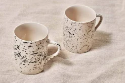 Mugs^Nkuku Ama Splatter Mug - Tall (Set of 2)