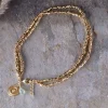Jewellery & Jewellery Boxes|Jewellery^Nkuku Amale Anklet - Gold