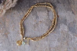Jewellery & Jewellery Boxes|Jewellery^Nkuku Amale Anklet - Gold