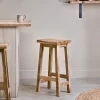 Kitchen & Dining|Bar Stools & Bar Chairs^Nkuku Ambi Wooden Stool - Tall