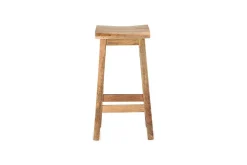 Kitchen & Dining|Bar Stools & Bar Chairs^Nkuku Ambi Wooden Stool - Tall