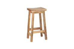 Kitchen & Dining|Bar Stools & Bar Chairs^Nkuku Ambi Wooden Stool - Tall
