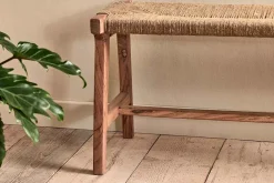 Bedroom^Nkuku Amhara Acacia & Jute Woven Bench