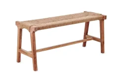 Bedroom^Nkuku Amhara Acacia & Jute Woven Bench