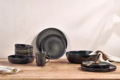 Bowls^Nkuku Amina Bowl - Sea Grey