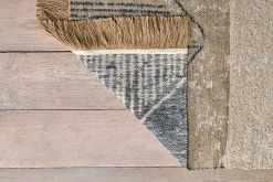 Rugs|Bedroom^Nkuku Anaisha Cotton & Jute Rug - Natural & Grey