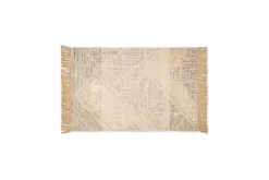 Rugs|Bedroom^Nkuku Anaisha Cotton & Jute Rug - Natural & Grey