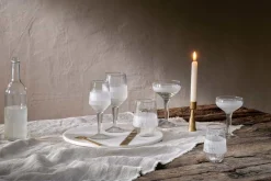 Everyday Glassware|Tumblers^Nkuku Anara Etched Tumbler - Clear - (Set of 4) - Large