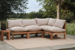Garden|Garden Seating^Nkuku Anbarasi Acacia Modular Corner - Natural