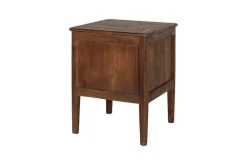 Bedroom|Beside Tables^Nkuku Anbu Acacia Bedside Table - Washed Walnut