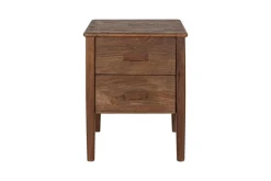 Bedroom|Beside Tables^Nkuku Anbu Acacia Bedside Table - Washed Walnut