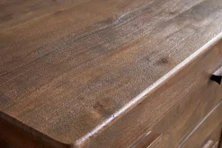 Bedroom^Nkuku Anbu Acacia Chest of Drawers - Washed Walnut