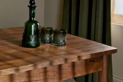 Kitchen & Dining|Dining Tables^Nkuku Anbu Acacia Dining Table - Washed Walnut