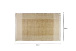 Rugs|Living^Nkuku Andro Jute & Cotton Rug - Natural