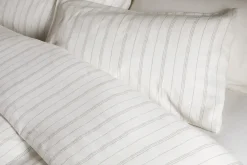 Bedroom Textiles|Bedroom^Nkuku Anta Hemp & Cotton Duvet Cover -  Sage Green