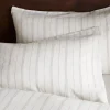 Bedroom Textiles|Bedroom^Nkuku Anta Hemp & Cotton Housewife Pillowcases -  Sage Green