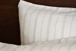 Bedroom Textiles|Bedroom^Nkuku Anta Hemp & Cotton Housewife Pillowcases -  Sage Green