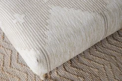Footstools & Poufs^Nkuku Aranya Upholstered Ottoman - Natural