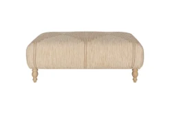 Footstools & Poufs^Nkuku Aranya Upholstered Ottoman - Natural
