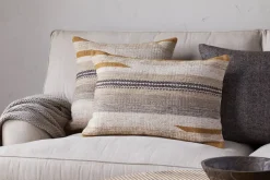 Bedroom Textiles|Cushions^Nkuku Aravali Wool Cushion Cover - Ochre