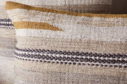 Bedroom Textiles|Cushions^Nkuku Aravali Wool Cushion Cover - Ochre