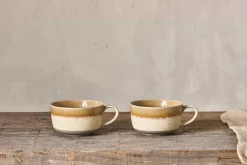 Mugs^Nkuku Arici Mugs - Sand - Large (Set of 2)