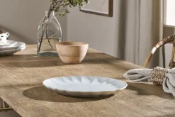 Plates^Nkuku Aruvi Dinner Plate - Cream